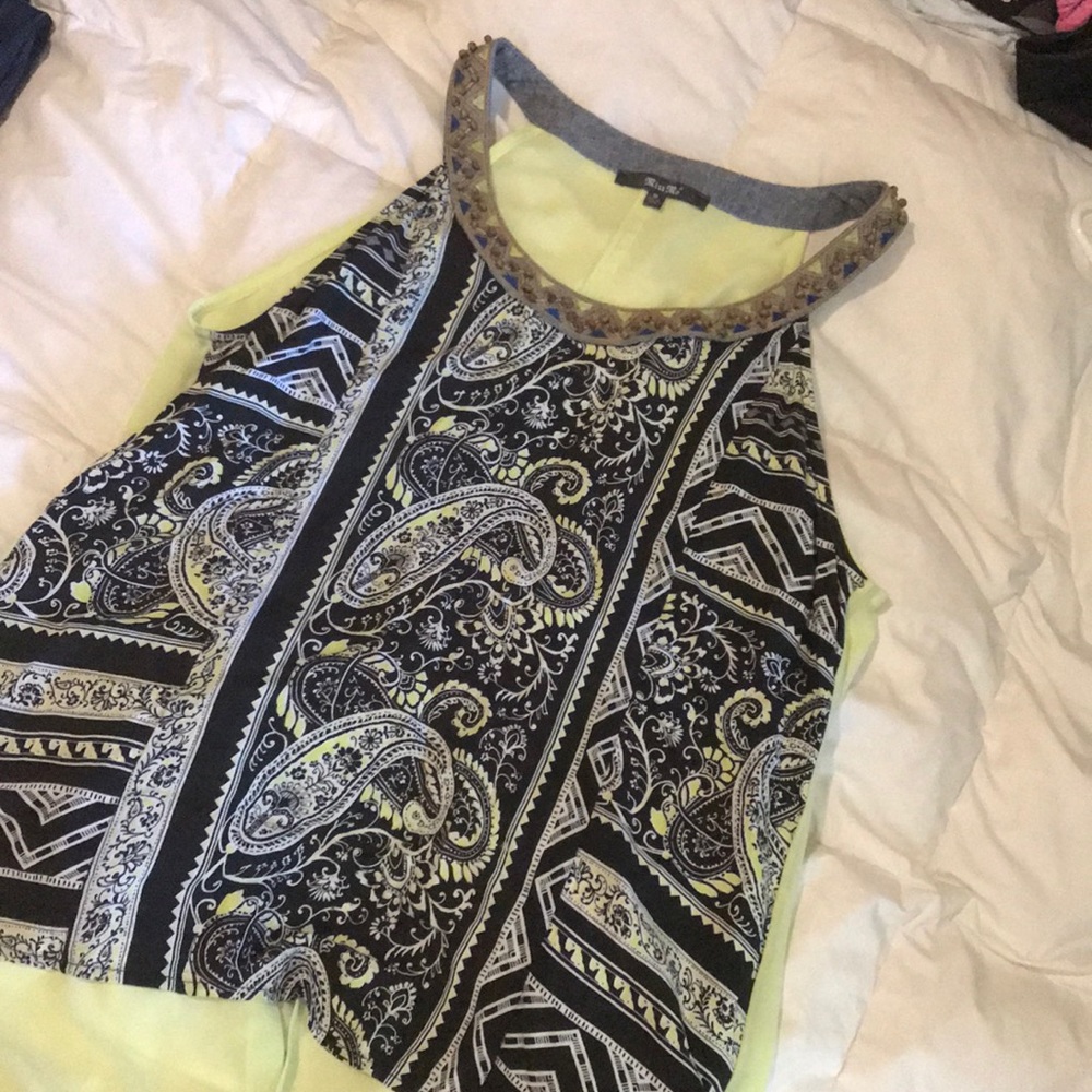 Chiffon Tank Top
